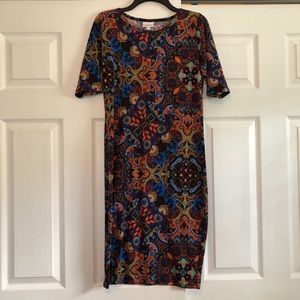 LuLaRoe Julia dress size small